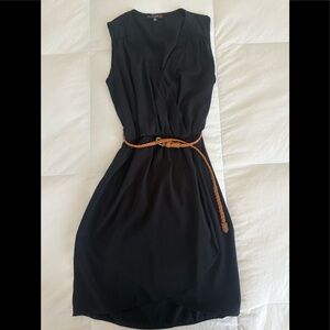 Guess black dress with belt